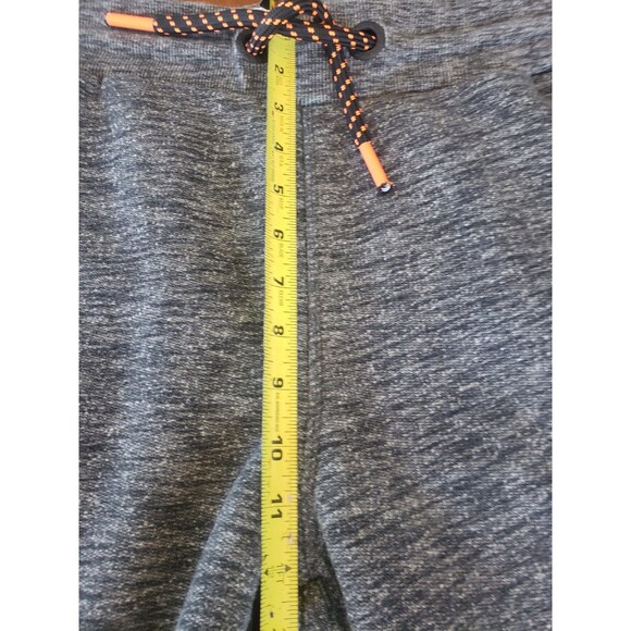 Superdry Sweatpants Mens 2XL Slim Fit Gray Joggers Athletic Tapered Zip Pockets - Picture 12 of 13